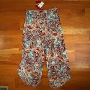 YAK & YETI SPLIT WIDE-LEG PANTS - SIZE SMALL; NWT